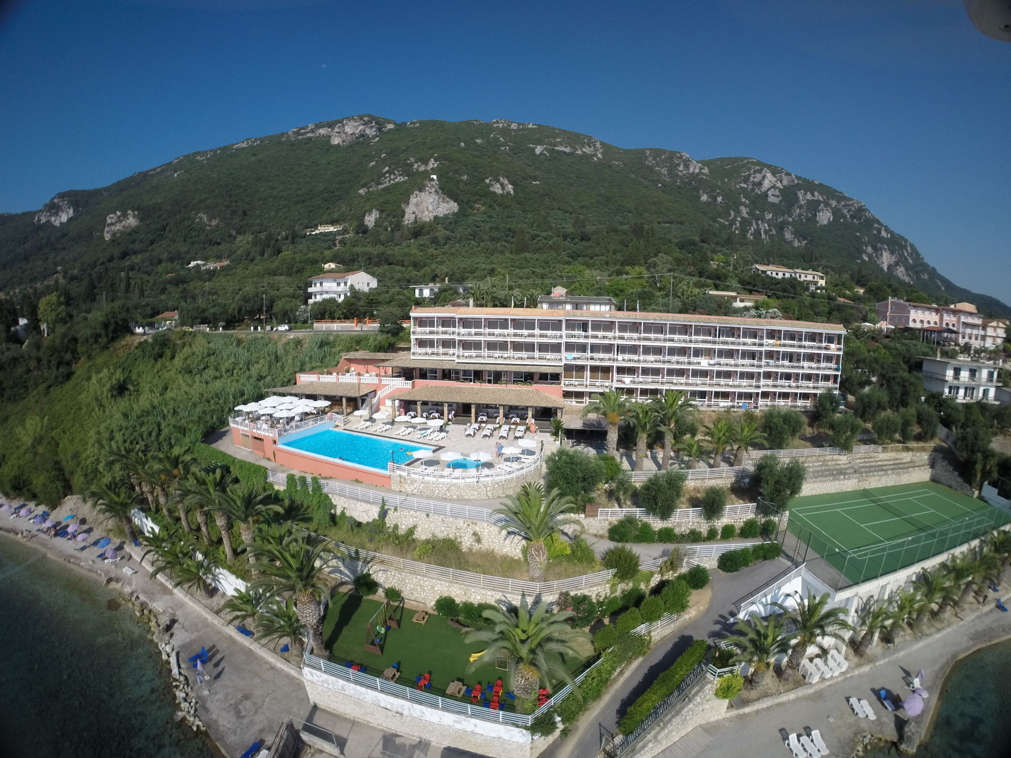 Corfu Maris Bellos Benitses  Bagian luar foto