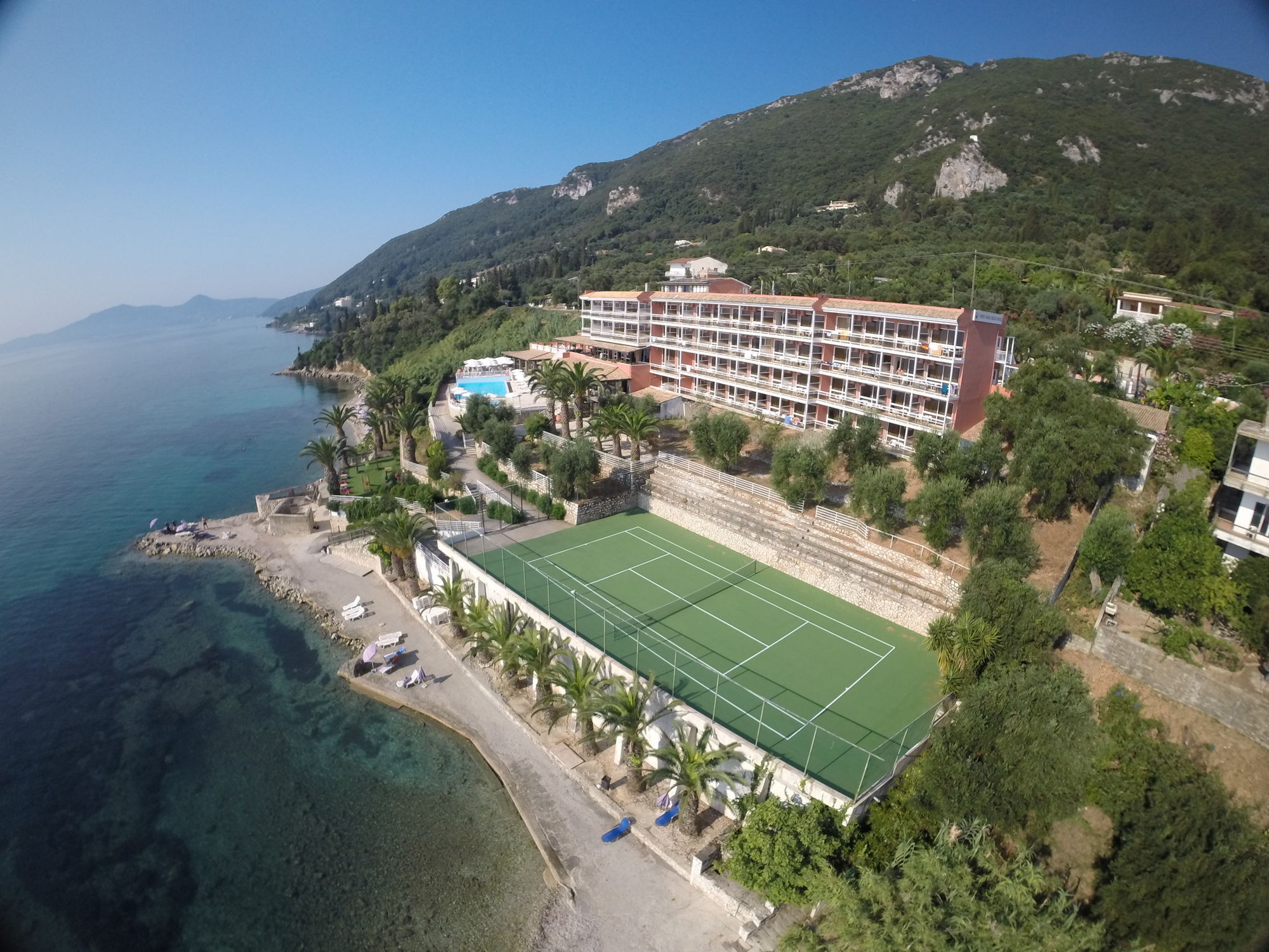 Corfu Maris Bellos Benitses  Bagian luar foto